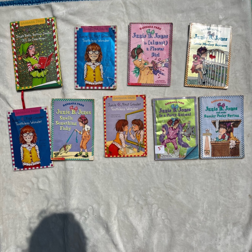 10 Junie B Jones Books